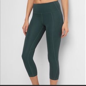 Green GapFit Sculpt Leggings - Worn Once